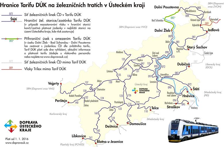 ČD hranice tarifu DÚK mapa198 x128