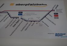 Trasa Oberpfalzbahn, foto K. Polínková