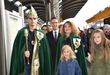 Bürgemeister Rehau s rodinkou, foto S. Hájková